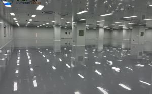 万级食品净化车间通风管道的施工【东鑫净化】
