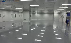 无尘车间的地面防滑处理，更多搜索视频号：@净化东哥